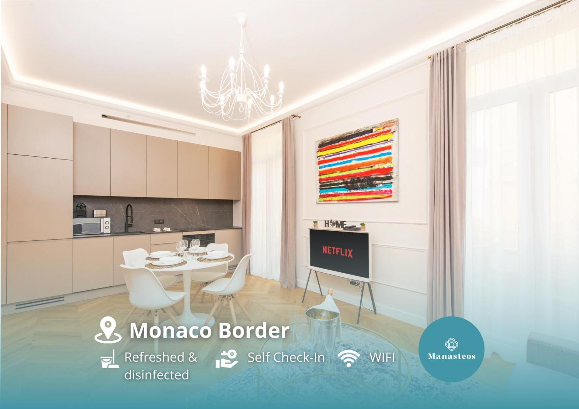 5Mn Monaco - Luxueux Appartement - Bt Beausoleil Dış mekan fotoğraf